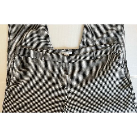 Liz Claiborne Emma Classic Houndstooth Pattern Career Ankle Pants Size 18 - Picture 3 of 7